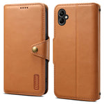 DENIOR Til Samsung Galaxy A05 4G Cover, Stødabsorberende Telefoncover i Koskindstekstur