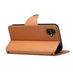 DENIOR Til Samsung Galaxy A05 4G Cover, Stødabsorberende Telefoncover i Koskindstekstur