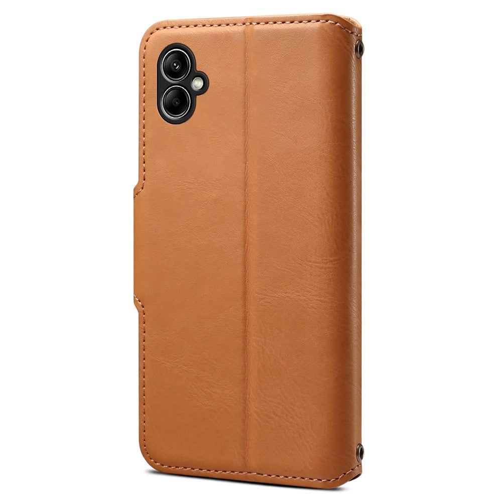 DENIOR Til Samsung Galaxy A05 4G Cover, Stødabsorberende Telefoncover i Koskindstekstur