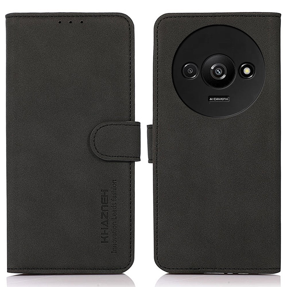 KHAZNEH For Xiaomi Redmi A3 / Poco C61 4G Case Anti-Drop Card Holder Wallet Phone Cover