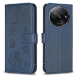 For Xiaomi Redmi A3 4G / Poco C61 4G Case Lucky Clover Leather Flip Phone Cover