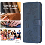 For Xiaomi Redmi A3 4G / Poco C61 4G Case Lucky Clover Leather Flip Phone Cover