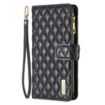 BINFEN COLOR BF Style-15 For Xiaomi Redmi A3 4G / Poco C61 4G Case Zipper Flip Shockproof Leather Phone Cover