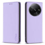 BINFEN COLOR BF18 For Xiaomi Redmi A3 4G / Poco C61 4G Case PU Leather Magnetic Closure Flip Phone Cover