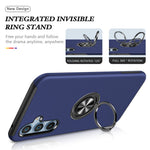 Til Samsung Galaxy A25 5G (Global) (161.0 x 76.5 x 8.3mm) Cover PC+TPU Kickstand Telefoncover