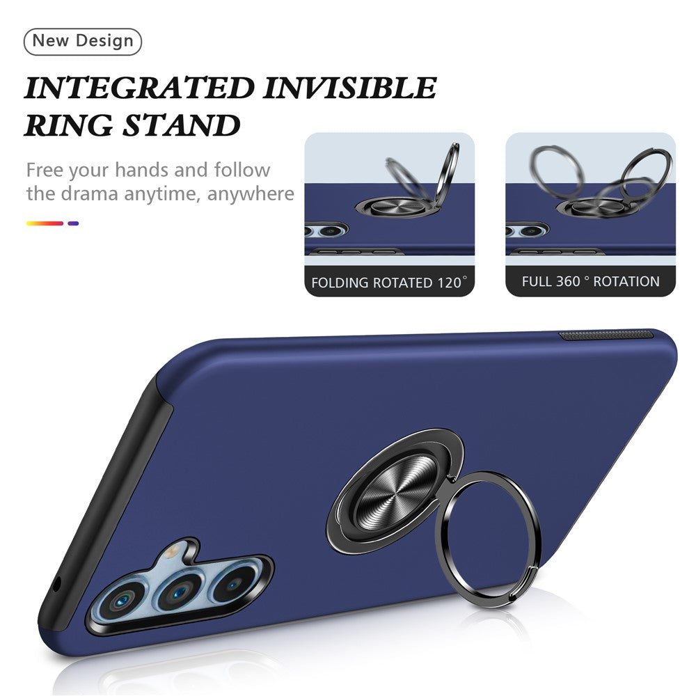 Til Samsung Galaxy A25 5G (Global) (161.0 x 76.5 x 8.3mm) Cover PC+TPU Kickstand Telefoncover