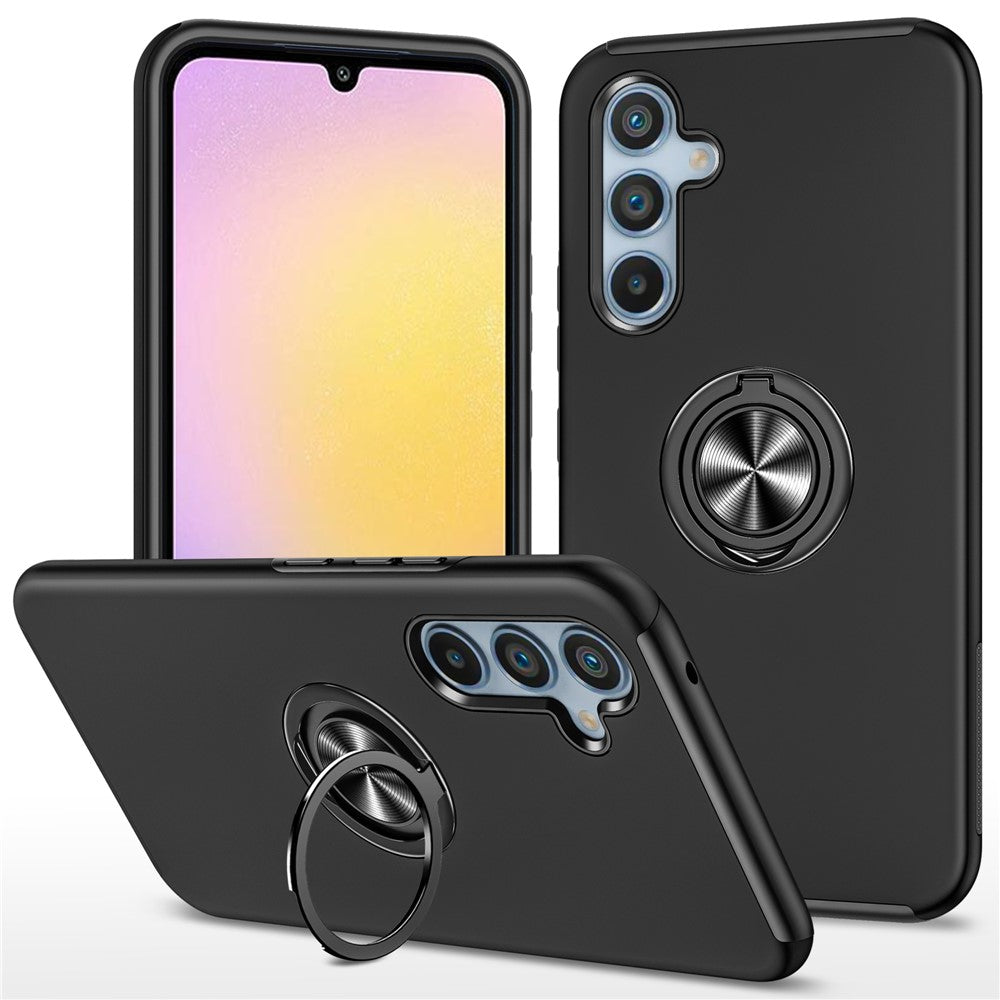 Til Samsung Galaxy A25 5G (Global) (161.0 x 76.5 x 8.3mm) Cover PC+TPU Kickstand Telefoncover