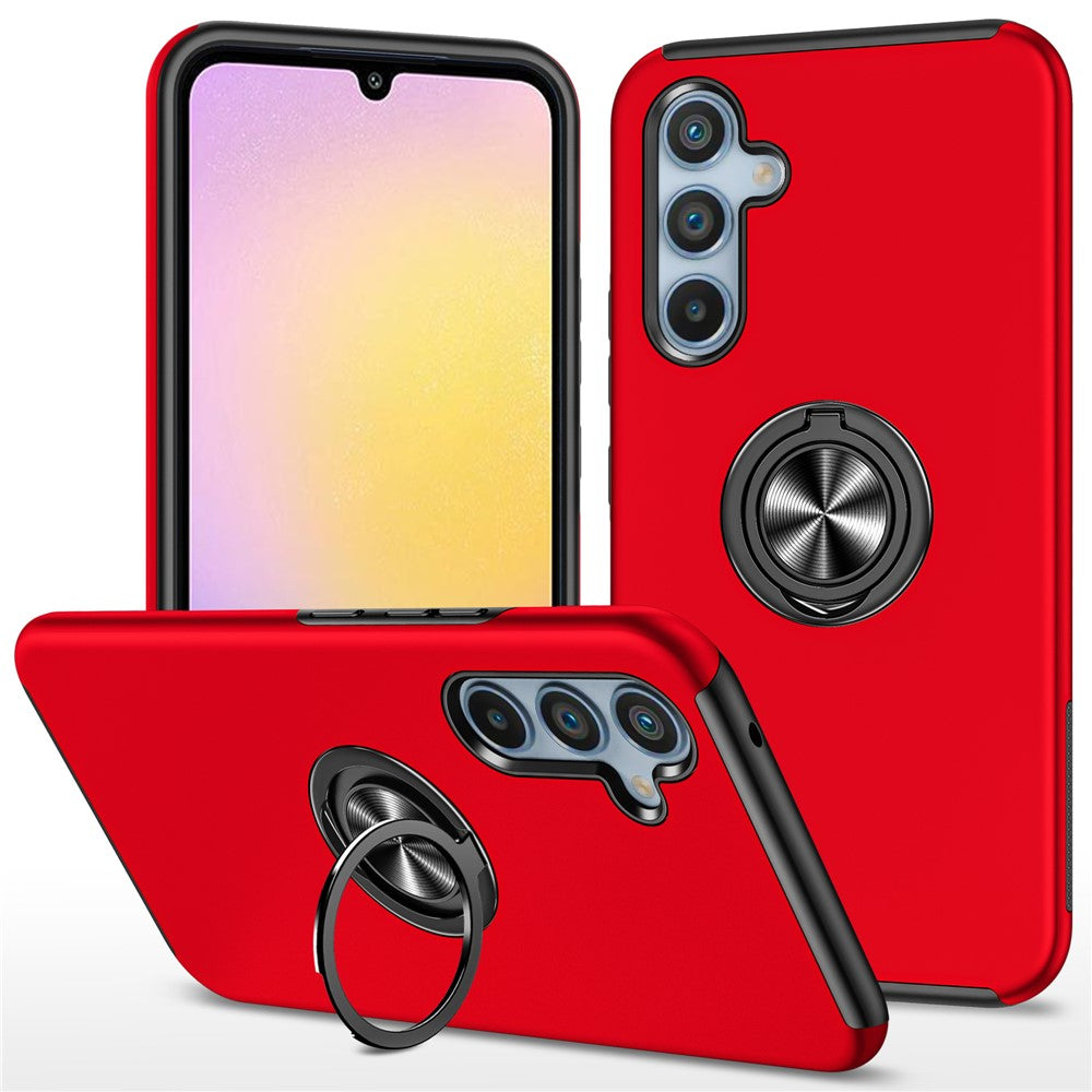 Til Samsung Galaxy A25 5G (Global) (161.0 x 76.5 x 8.3mm) Cover PC+TPU Kickstand Telefoncover