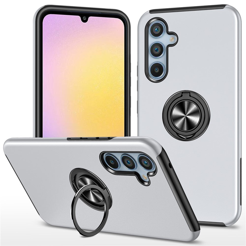 Til Samsung Galaxy A25 5G (Global) (161.0 x 76.5 x 8.3mm) Cover PC+TPU Kickstand Telefoncover