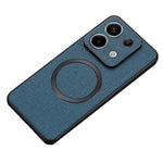 Xiaomi Redmi Note 13 Pro 5G / Poco X6 5G Mobilskal Tygtextur Magnetiskt Skal