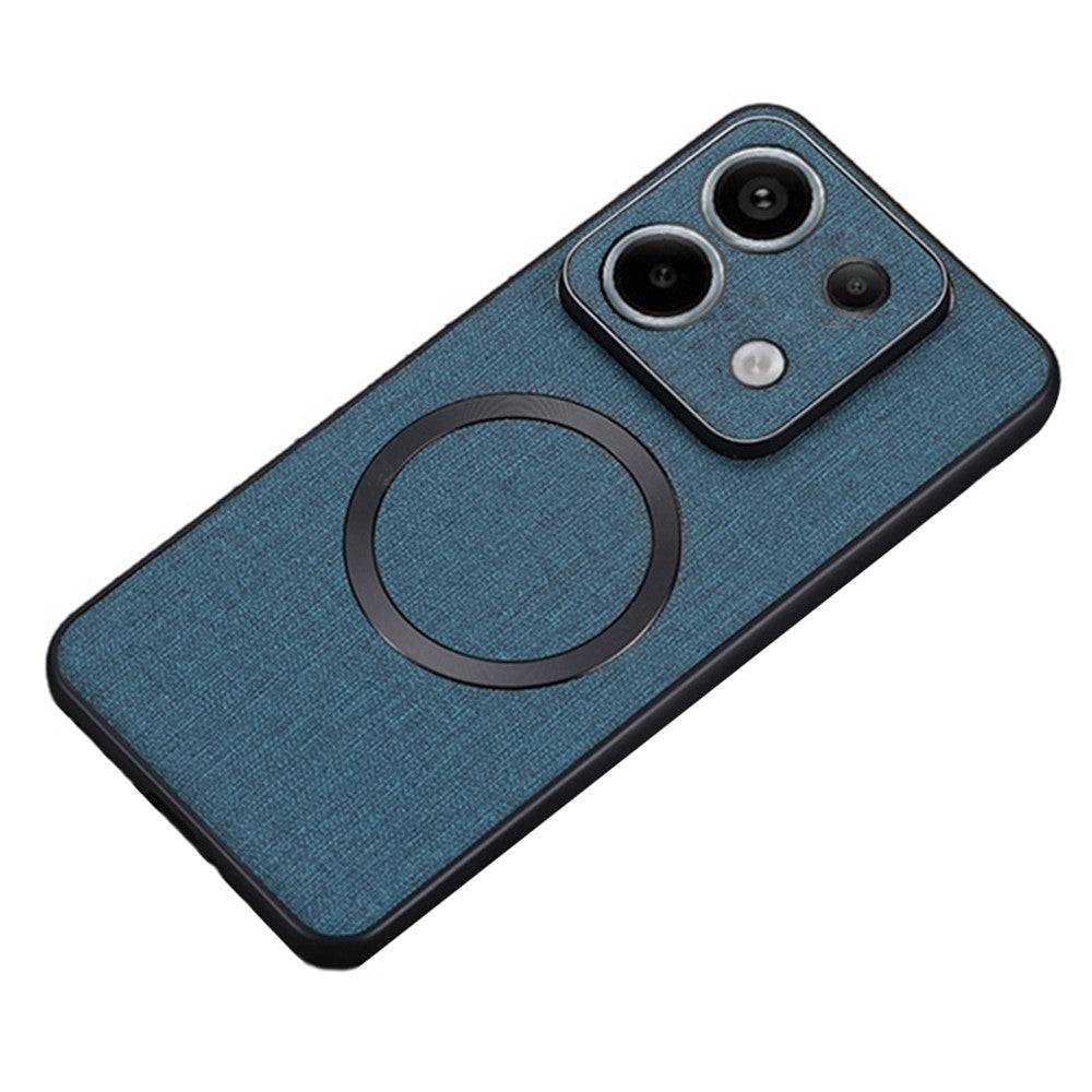 Xiaomi Redmi Note 13 Pro 5G / Poco X6 5G Mobilskal Tygtextur Magnetiskt Skal
