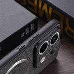 Xiaomi Redmi Note 13 Pro 5G / Poco X6 5G Mobilskal Tygtextur Magnetiskt Skal