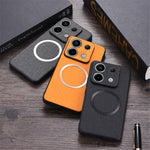 Xiaomi Redmi Note 13 Pro 5G / Poco X6 5G Mobilskal Tygtextur Magnetiskt Skal