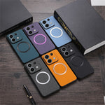 Xiaomi Redmi Note 13 Pro 5G / Poco X6 5G Mobilskal Tygtextur Magnetiskt Skal