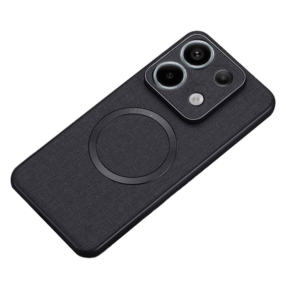 Xiaomi Redmi Note 13 Pro 5G / Poco X6 5G Mobilskal Tygtextur Magnetiskt Skal