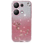 KADEM For Xiaomi Redmi Note 13 5G Cell Phone Cases Flower Design Soft TPU Cover