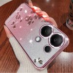 KADEM For Xiaomi Redmi Note 13 5G Cell Phone Cases Flower Design Soft TPU Cover