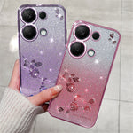 KADEM For Xiaomi Redmi Note 13 5G Cell Phone Cases Flower Design Soft TPU Cover