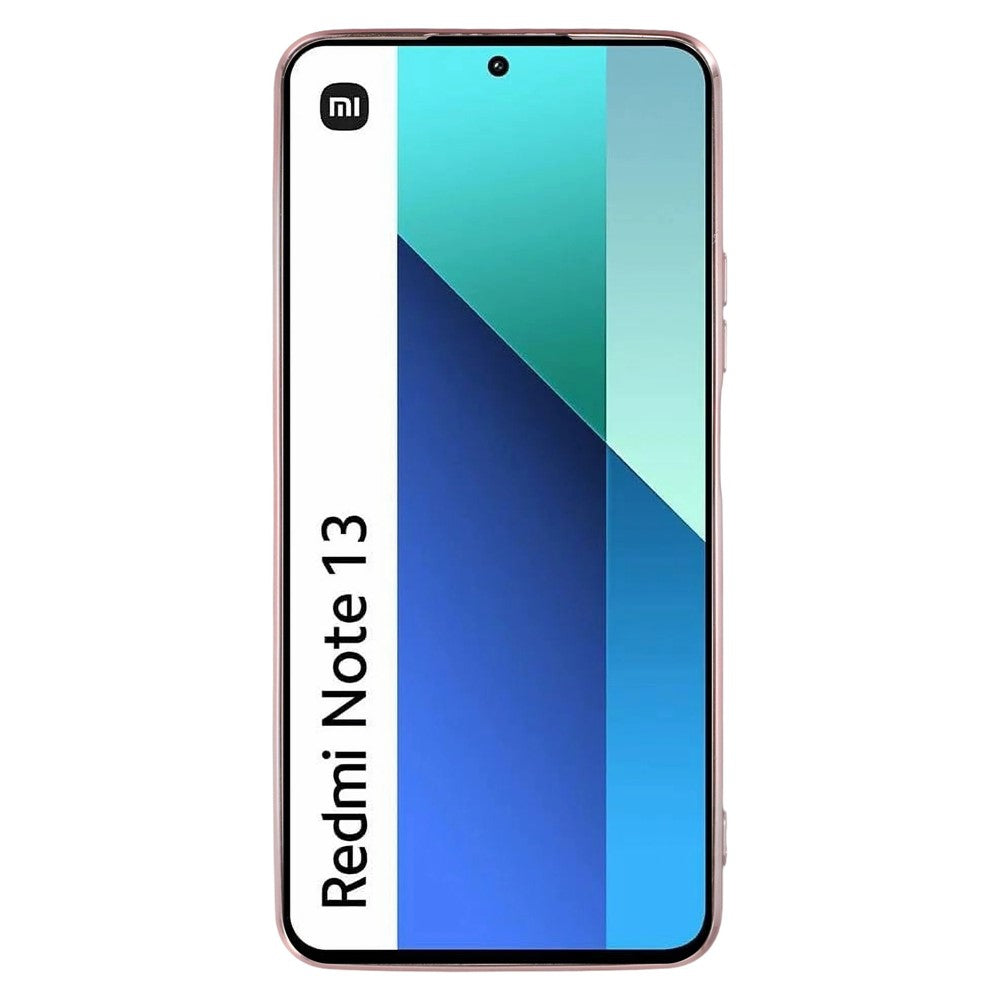 KADEM För Xiaomi Redmi Note 13 4G TPU-skal Glitter Glitter Mobilskal med Snodd