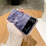 Rococo-serie til Samsung Galaxy Z Flip3 5G Cover Beskyttende Mobiltelefoncover i Hård PC