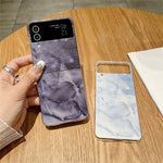 Rococo-serie til Samsung Galaxy Z Flip3 5G Cover Beskyttende Mobiltelefoncover i Hård PC