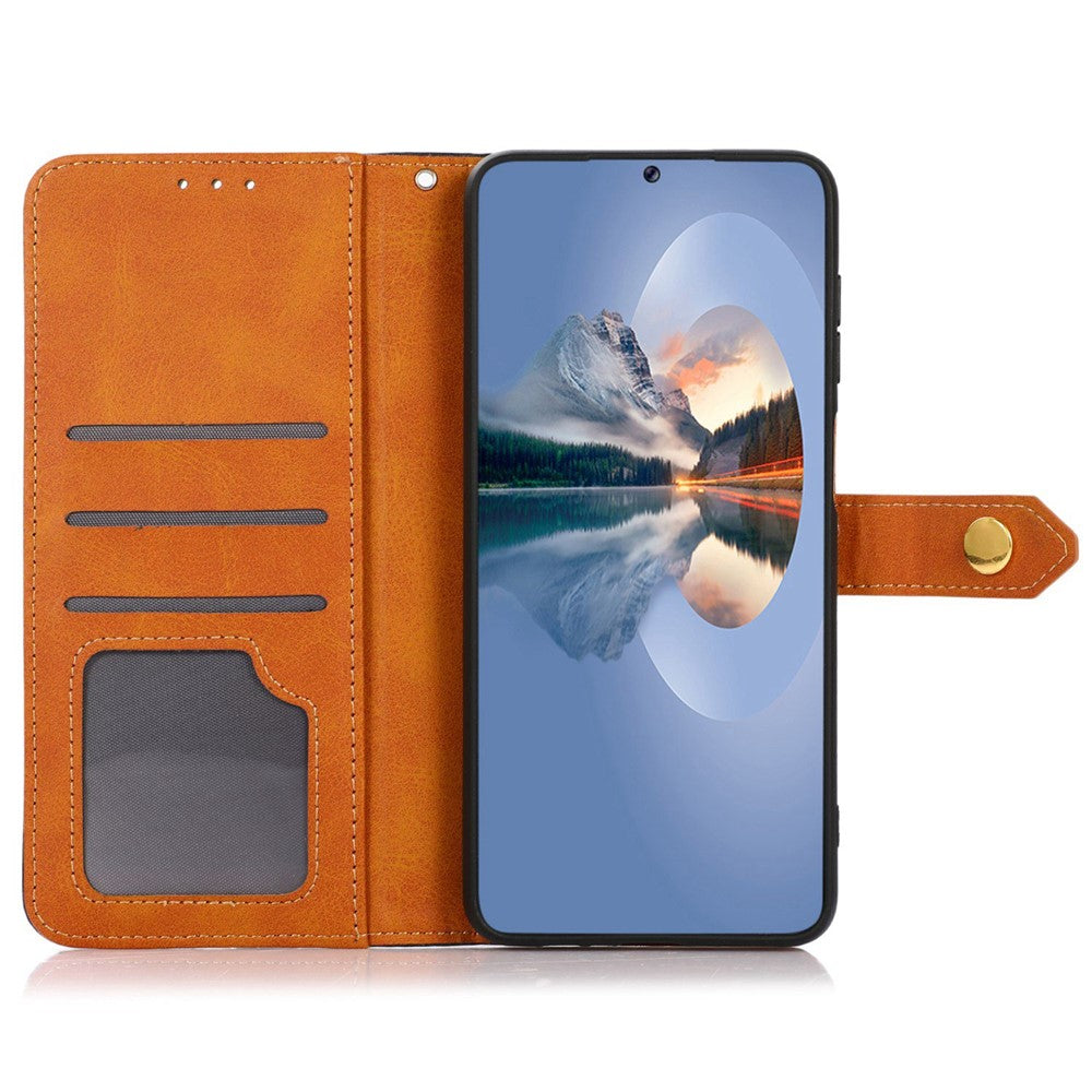KHAZNEH For Xiaomi Redmi A3 4G / Poco C61 4G Case PU Leather Wallet Folio Phone Cover