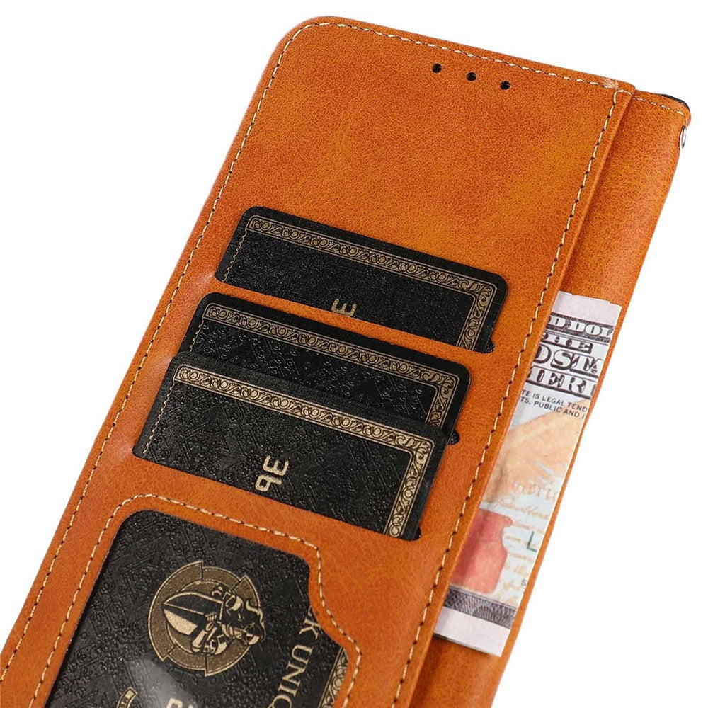 KHAZNEH For Xiaomi Redmi A3 4G / Poco C61 4G Case PU Leather Wallet Folio Phone Cover
