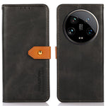 KHAZNEH For Xiaomi 14 Ultra Case Magnetic Flip PU Leather Protective Phone Cover
