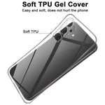 For Samsung Galaxy A24 4G (162.1 x 77.6 x 8.3mm) TPU Case Anti-fingerprint Clear Phone Cover