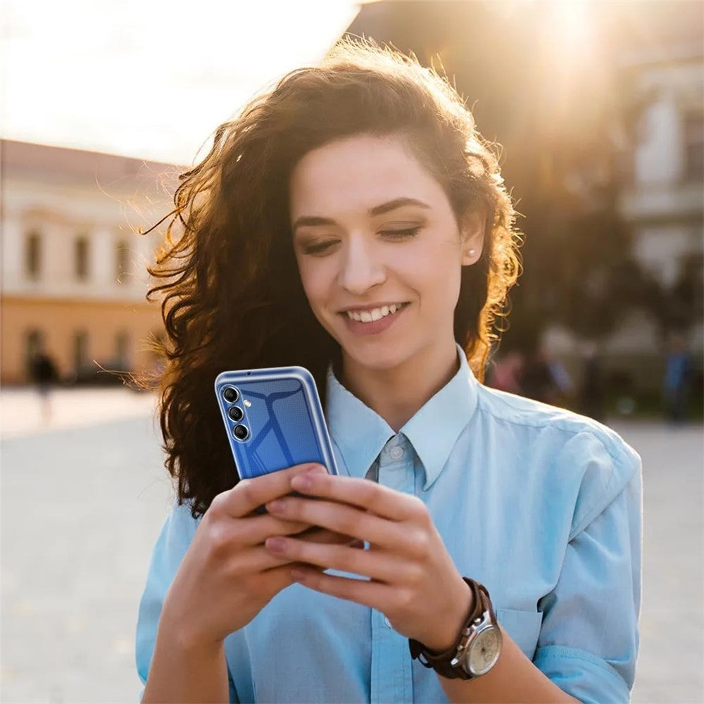 Samsung Galaxy A05s 4G-cover, fleksibelt TPU-mobilcover med 2 stk. 2.5D Arc-hærdet glasfilm