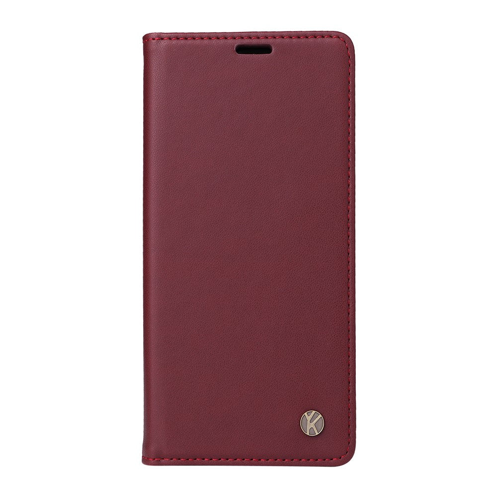 YIKATU YK-001 For Xiaomi Redmi A3 4G / Poco C61 4G Case Hidden Magnetic Adsorption Leather Phone Cover