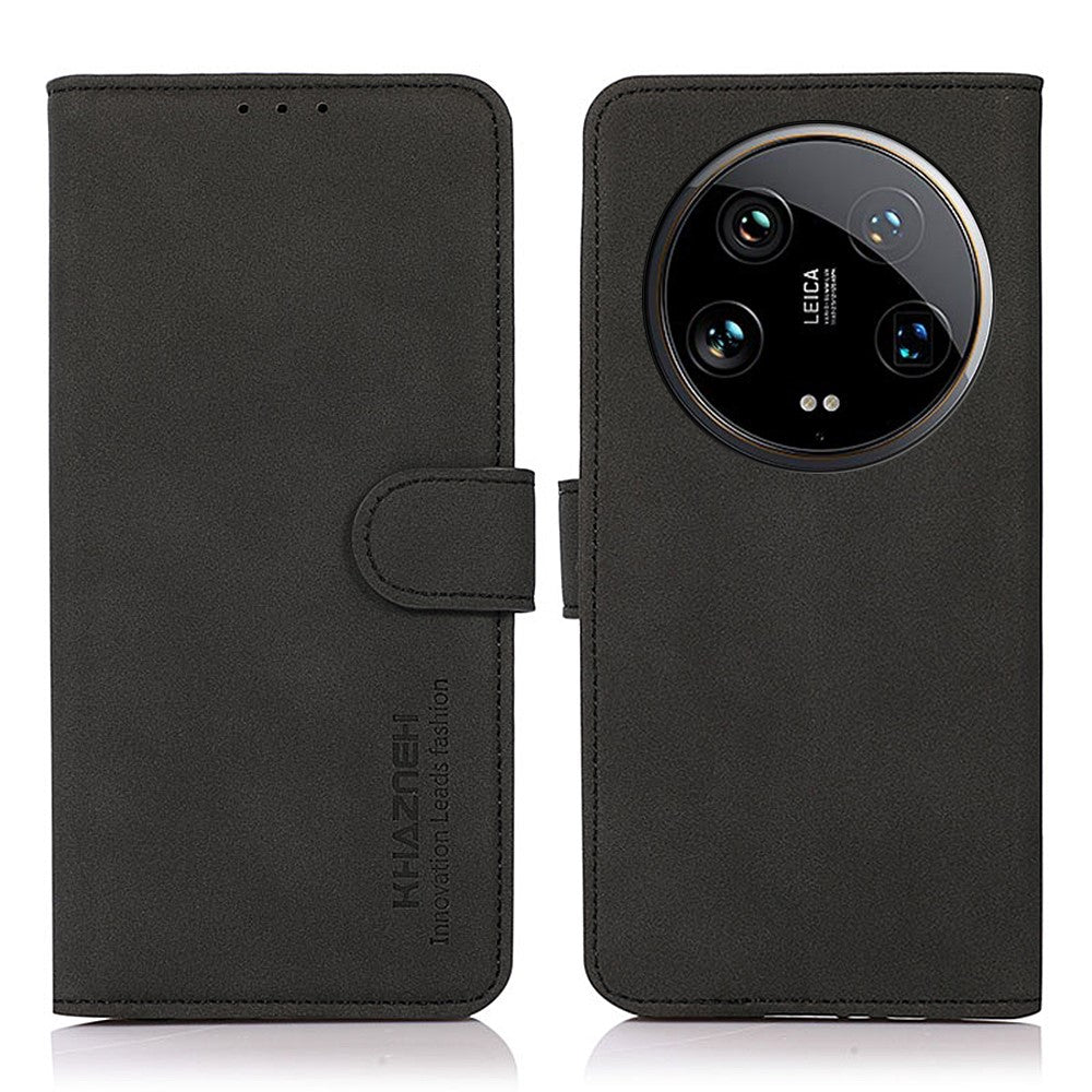 KHAZNEH For Xiaomi 14 Ultra Leather Case Wallet Stand Protective Phone Cover