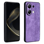AZNS För Xiaomi Redmi Note 13 4G Skal Reptåligt PU-läderbelagt TPU mobilskal