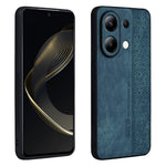 AZNS För Xiaomi Redmi Note 13 4G Skal Reptåligt PU-läderbelagt TPU mobilskal