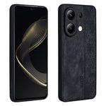 AZNS För Xiaomi Redmi Note 13 4G Skal Reptåligt PU-läderbelagt TPU mobilskal