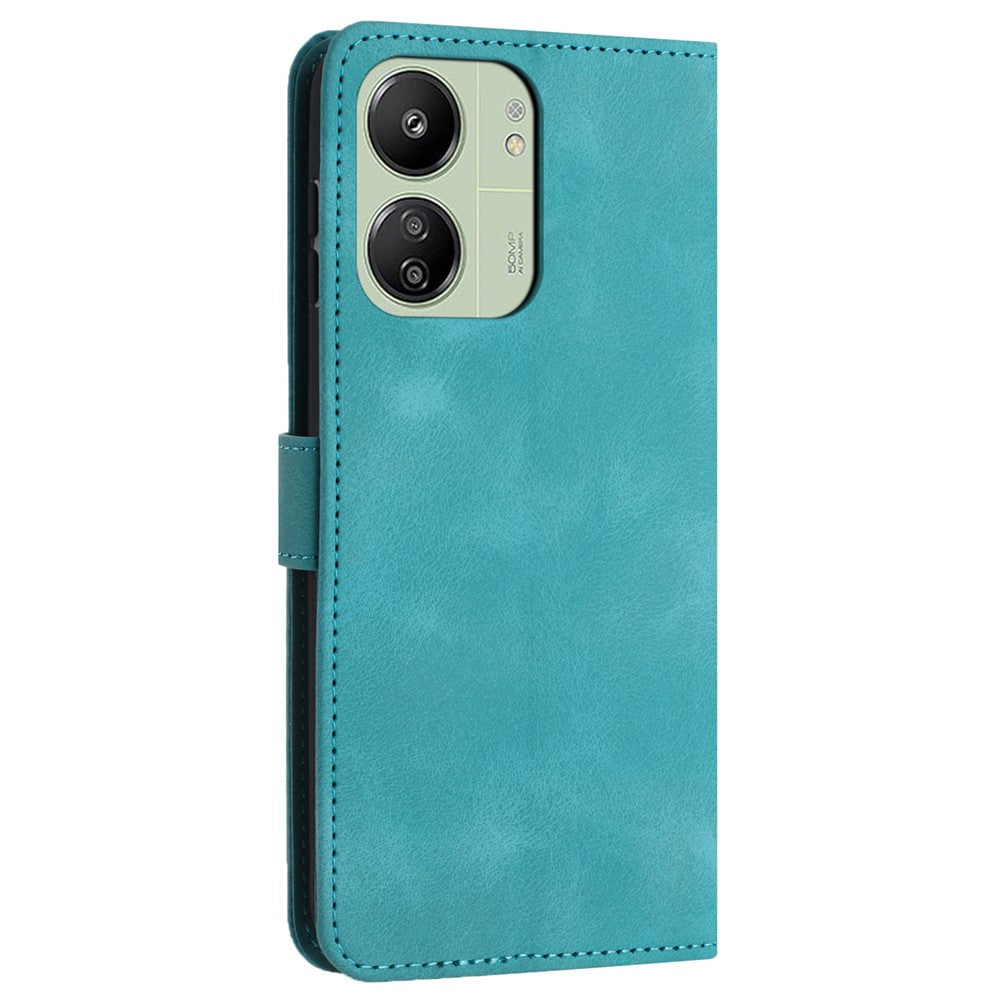 For Xiaomi Redmi 13C 4G / 5G / 13R 5G / Poco M6 5G / Poco C65 4G Case Slim-Fit PU Leather Phone Stand Cover