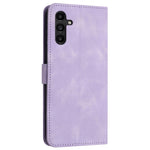 For Samsung Galaxy S25+ / S24+ Mobile Phone Cover Skin-Touch PU Leather Anti-Scratch Stand Phone Case