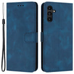 For Samsung Galaxy S25+ / S24+ Mobile Phone Cover Skin-Touch PU Leather Anti-Scratch Stand Phone Case