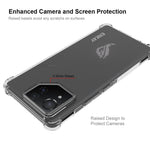 ENKAY HAT PRINCE For Asus ROG Phone 8 5G / Phone 8 Pro 5G Cell Phone Cases Thickened Corners Clear Phone Protector