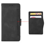 For Xiaomi 14 Ultra Case with Multiple Card Holders TPU Interior Protective PU Leather Cover