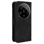 For Xiaomi 14 Ultra Case with Multiple Card Holders TPU Interior Protective PU Leather Cover