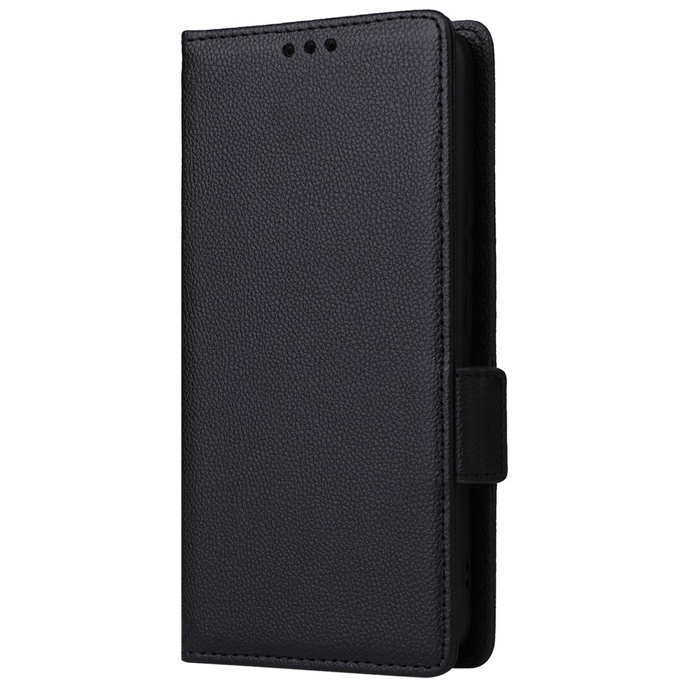 For Xiaomi 14 Ultra Case with Wrist Strap Litchi Texture PU Leather Wallet Phone Cover