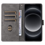 Xiaomi 14 Ultra mobilskal med handrem PU-läder RFID-blockerande plånboksfodral