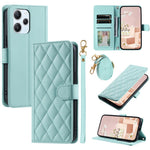For Xiaomi Redmi 12 4G / Redmi 12 5G (Global) / Poco M6 Pro 5G Case Leather Wallet Anti-drop Phone Cover with 2 Straps