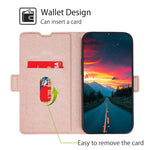 For Xiaomi Redmi Note 13 5G Case Slim PU Leather Shockproof Phone Cover with Card Holder