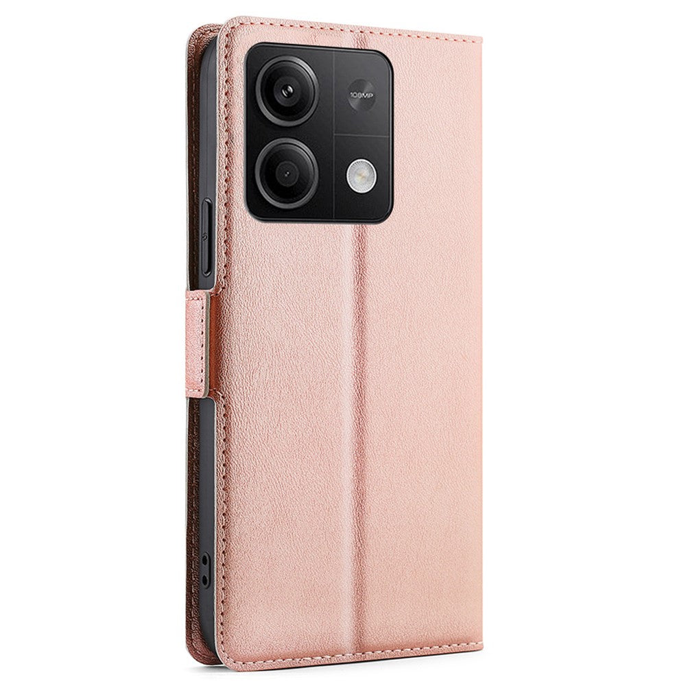 For Xiaomi Redmi Note 13 5G Case Slim PU Leather Shockproof Phone Cover with Card Holder