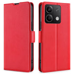 For Xiaomi Redmi Note 13 5G Case Slim PU Leather Shockproof Phone Cover with Card Holder