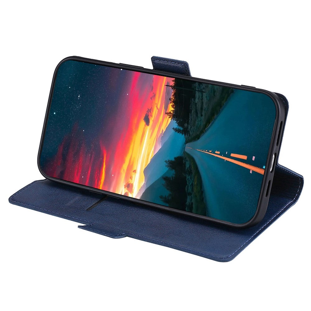Xiaomi Redmi Note 13 Pro+ 5G-skal Skyddande TPU-innerskal PU-lädermobilfodral
