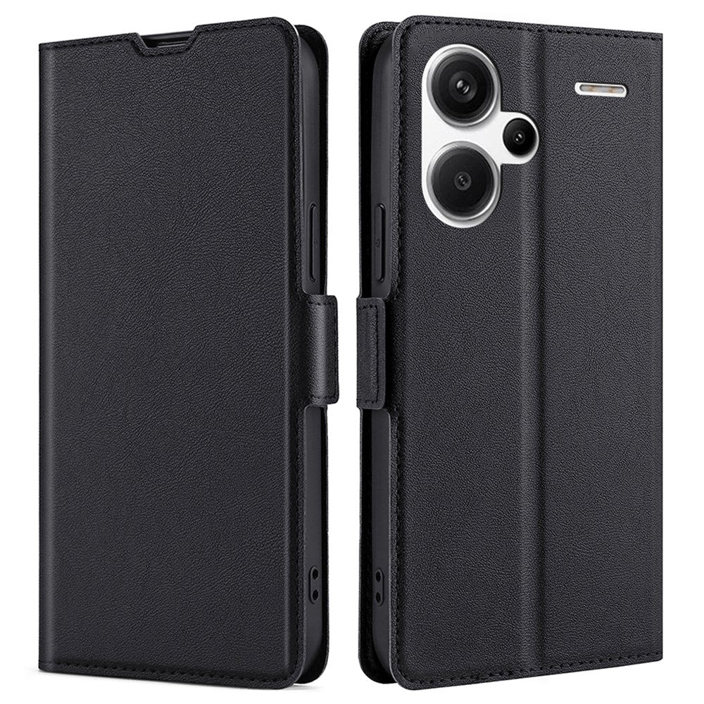 Xiaomi Redmi Note 13 Pro+ 5G-skal Skyddande TPU-innerskal PU-lädermobilfodral
