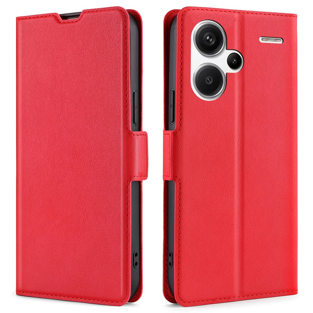 For Xiaomi Redmi Note 13 Pro+ 5G Case Protective TPU Inner Shell PU Leather Phone Cover